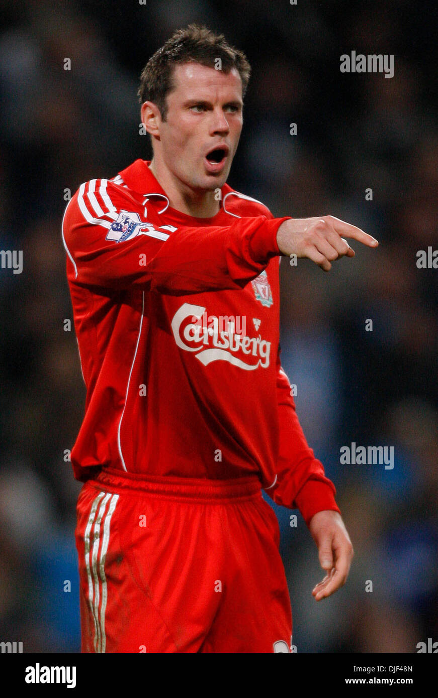 Liverpools Jamie Carragher (Kredit-Bild: © Fotograf/Cal-Sport-Medien) Stockfoto