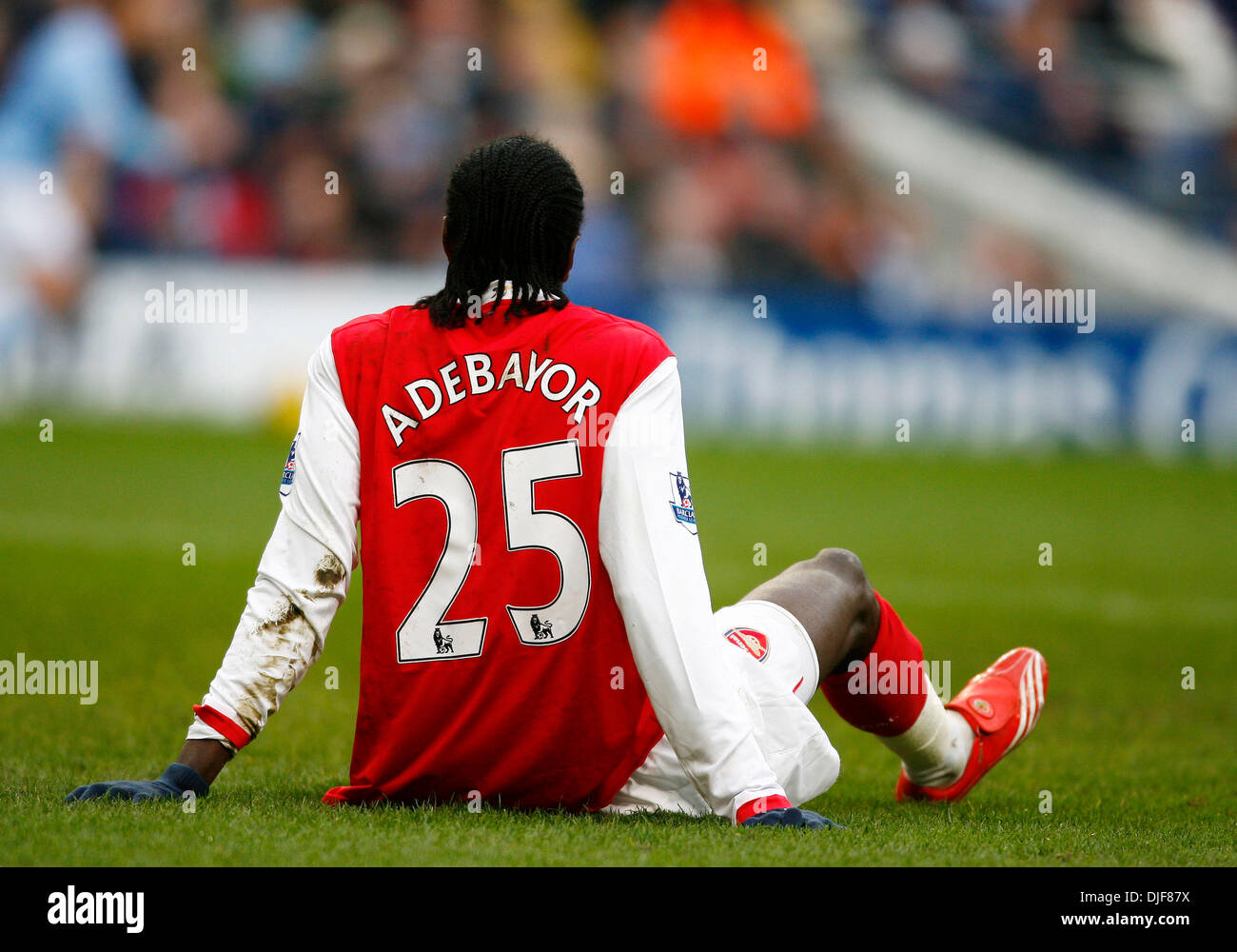 Emmanuel Adebayor Arsenal (Kredit-Bild: © Fotograf/Cal-Sport-Medien) Stockfoto