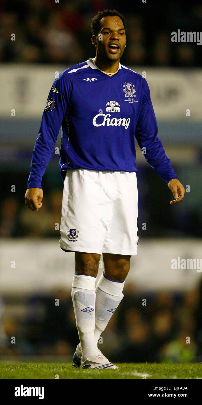 Joleon Lescott von Everton (Kredit-Bild: © Fotograf/Cal-Sport-Medien) Stockfoto