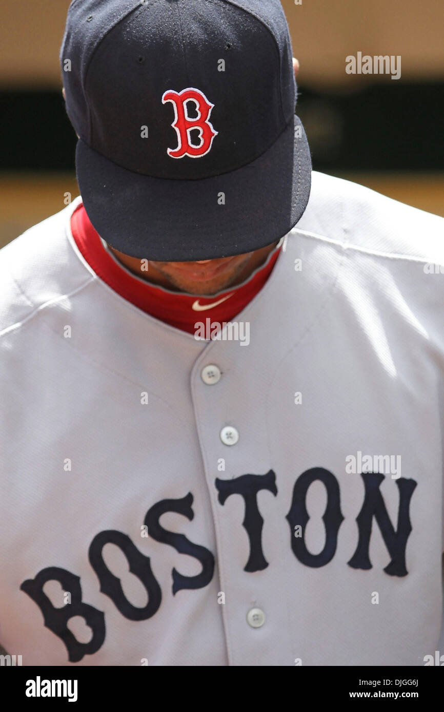 21. Juli 2010: Oakland, CA: Oakland Athletics hosten die Boston Red Sox.   Spieler vor dem Spiel.  Oakland Athletics gewannen das Spiel 6-4. (Kredit-Bild: © Dinno Kovic/Southcreek Global/ZUMApress.com) Stockfoto 21. Juli 2010: Oakland, CA: Oakland Athletics hosten die Boston Red Sox.   Spieler vor dem Spiel.  Oakland Athletics gewannen das Spiel 6-4. (Kredit-Bild: © Dinno Kovic/Southcreek Global/ZUMApress.com) Stockfoto