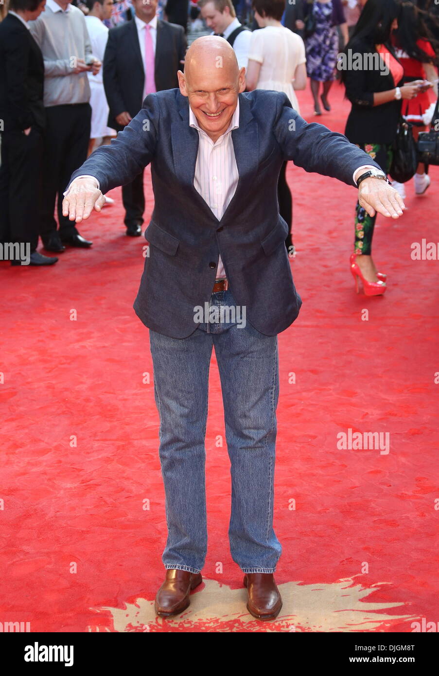 Duncan Goodhew Chariots of Fire-Premiere bei Empire Leicester Square - Ankünfte London, England - 10.07.12 statt Stockfoto