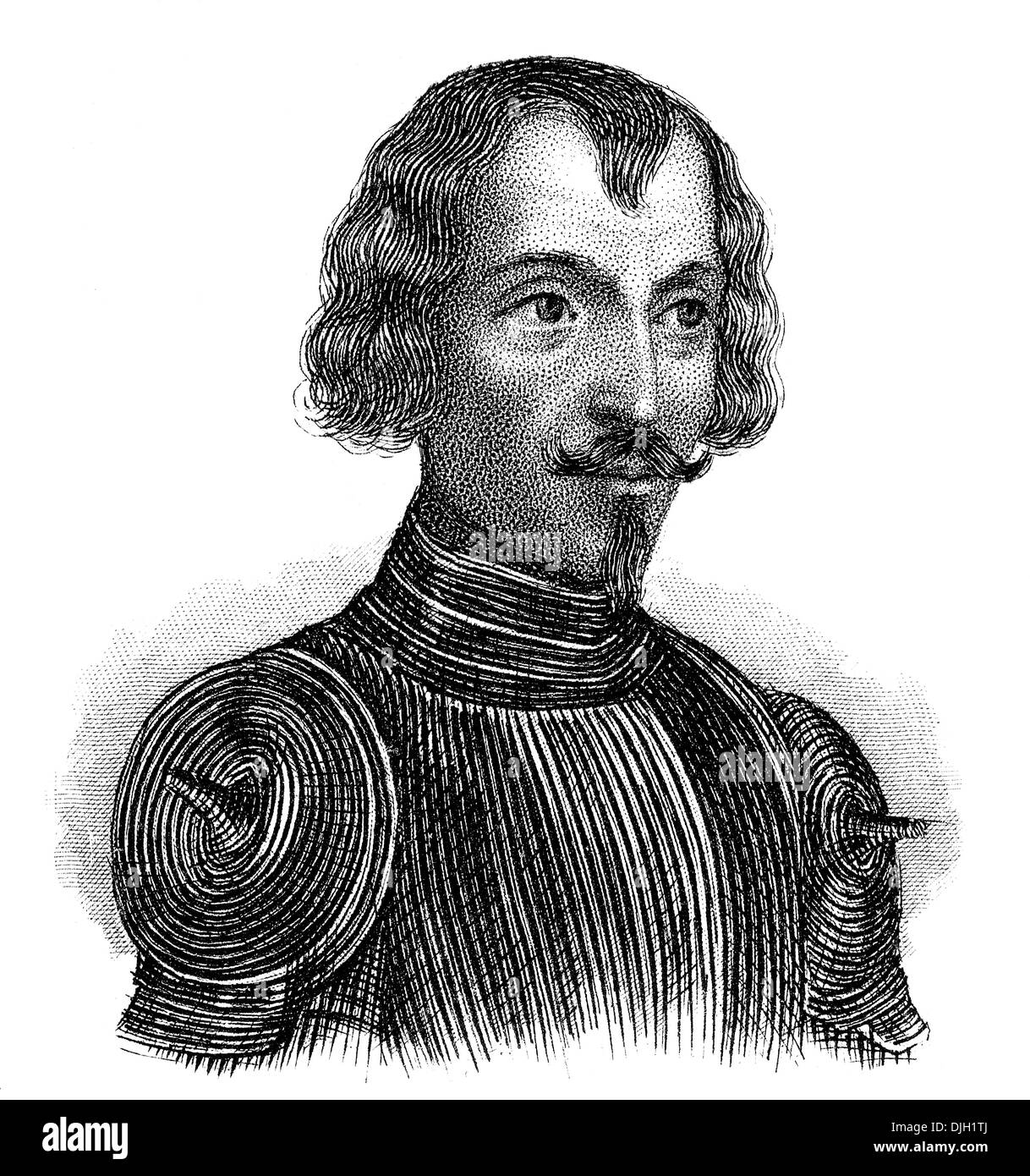 Porträt von Gottfried Goetz von Berlichingen Zu Hornberg; 1480 - 1562; Frankish Königreich Ritter; Deutschland; Stockfoto