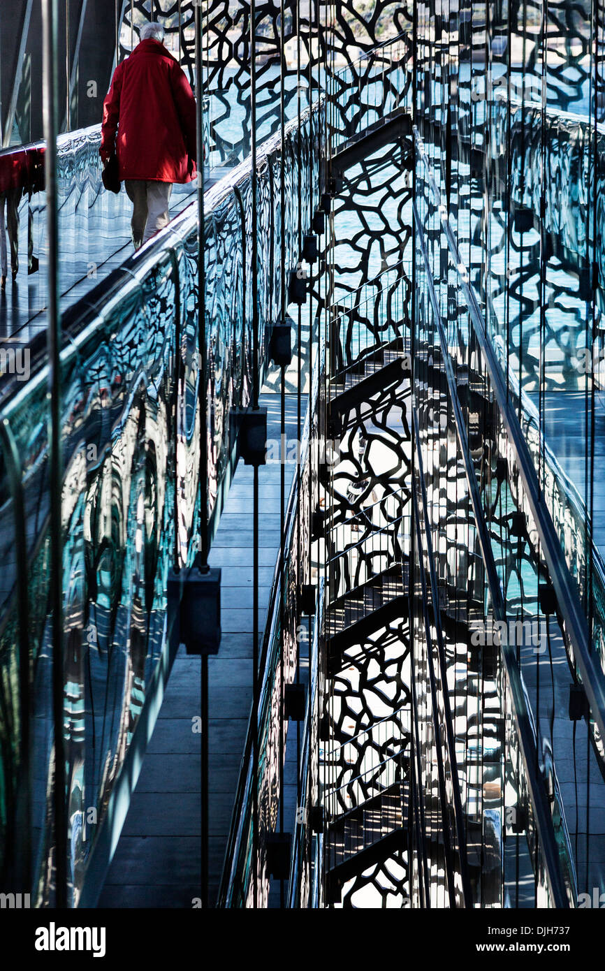 MuCEM (Museum des europäischen und mediterranen Zivilisationen) Stockfoto