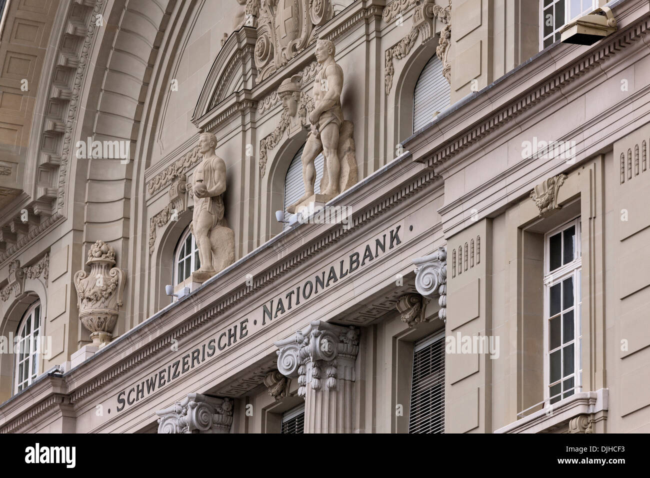 (Scweizerische) Schweizerische Nationalbank, Bern Schweiz Stockfoto