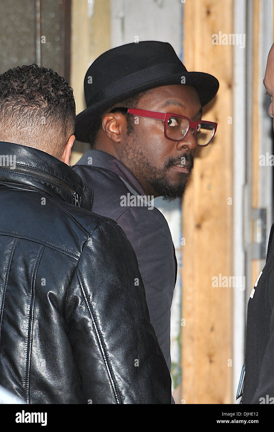 will.i.am A Night out mit Clinton Foundation Millennium Network statt am Old Vic Tunnel - Ankünfte London England - 22.05.12 Stockfoto