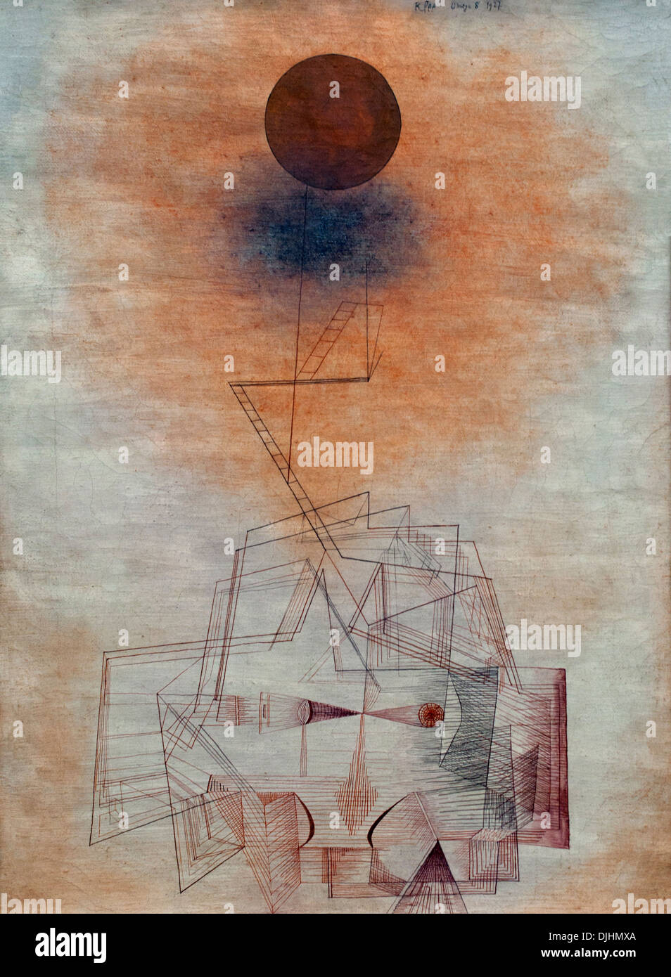 Grenzen des Verstandes - Grenzen des Intellekts 1927 Paul Klee 1879-1940 Swiss Schweiz Stockfoto