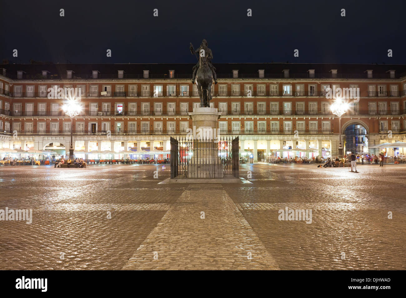 Plaza Mayor Stockfoto