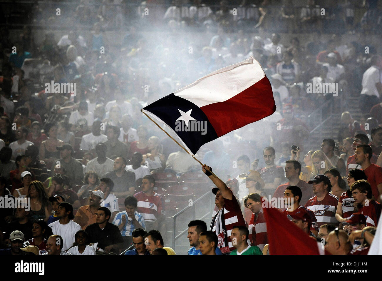 Inter Mailand gekämpft FC Dallas nach einem 2: 2 Unentschieden beim Pizza Hut Park in Frisco, Texas vor ausverkauftem Haus von treuen Fans. (Kredit-Bild: © Jerome Miron/Southcreek Global/ZUMApress.com) Stockfoto