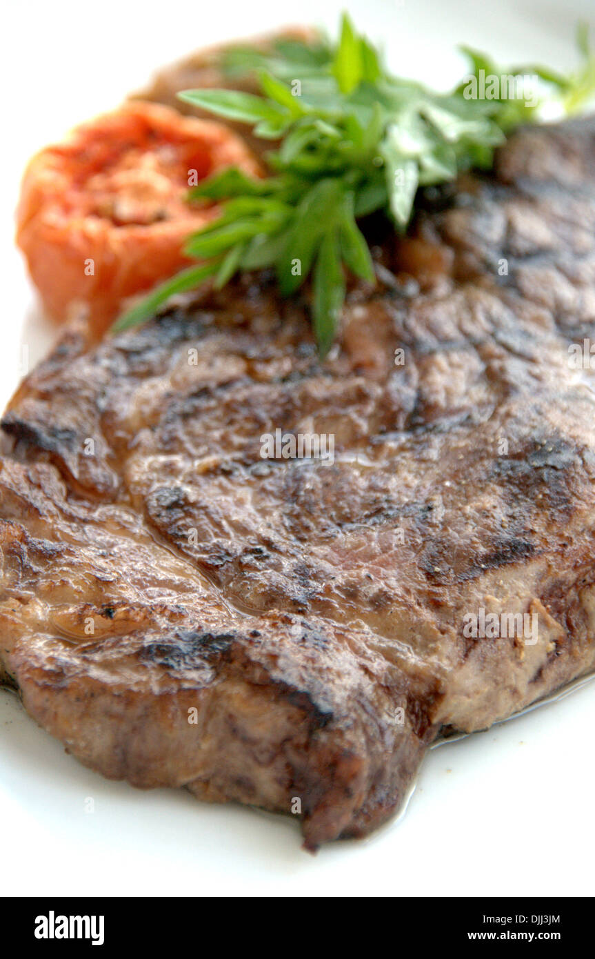 Australischen Wagyu Ribeye Steak Stockfoto