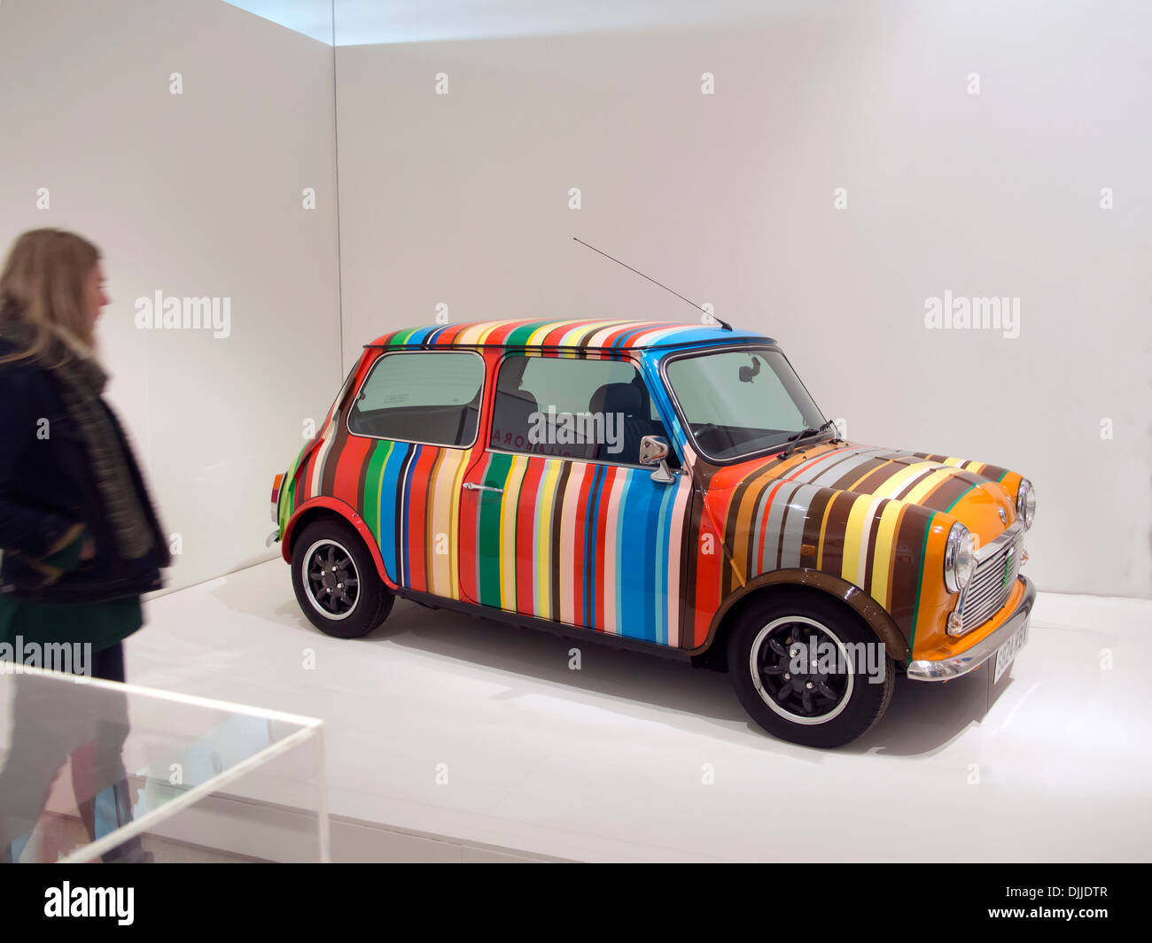 Paul Smith Mini auf dem Display in London 2013 Stockfoto