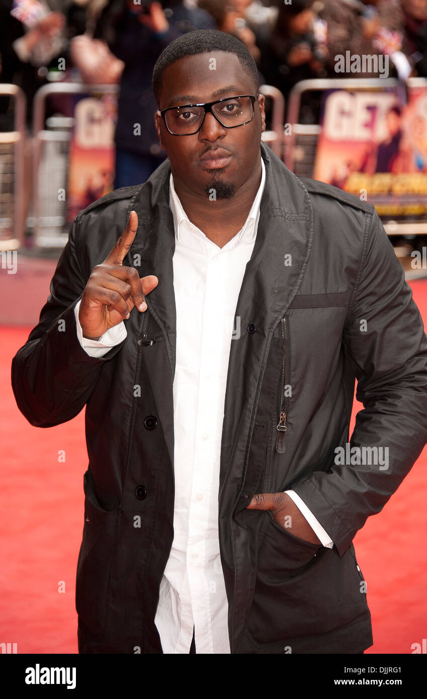 Femi Oyeniran statt aka Sway UK Film-Premiere von "Schnell Girls" im Odeon West End - Ankünfte London UK - 07.06.12 Stockfoto