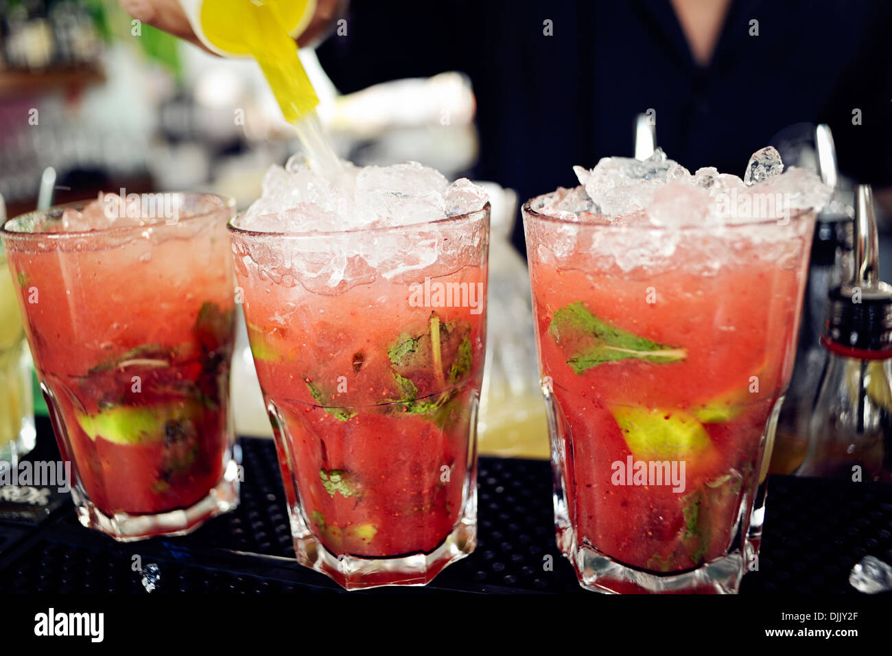 Cocktails Stockfoto
