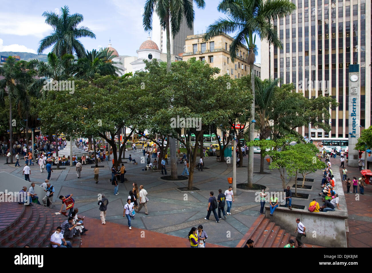 Plaza Bolivar, Medellin, Kolumbien Stockfoto