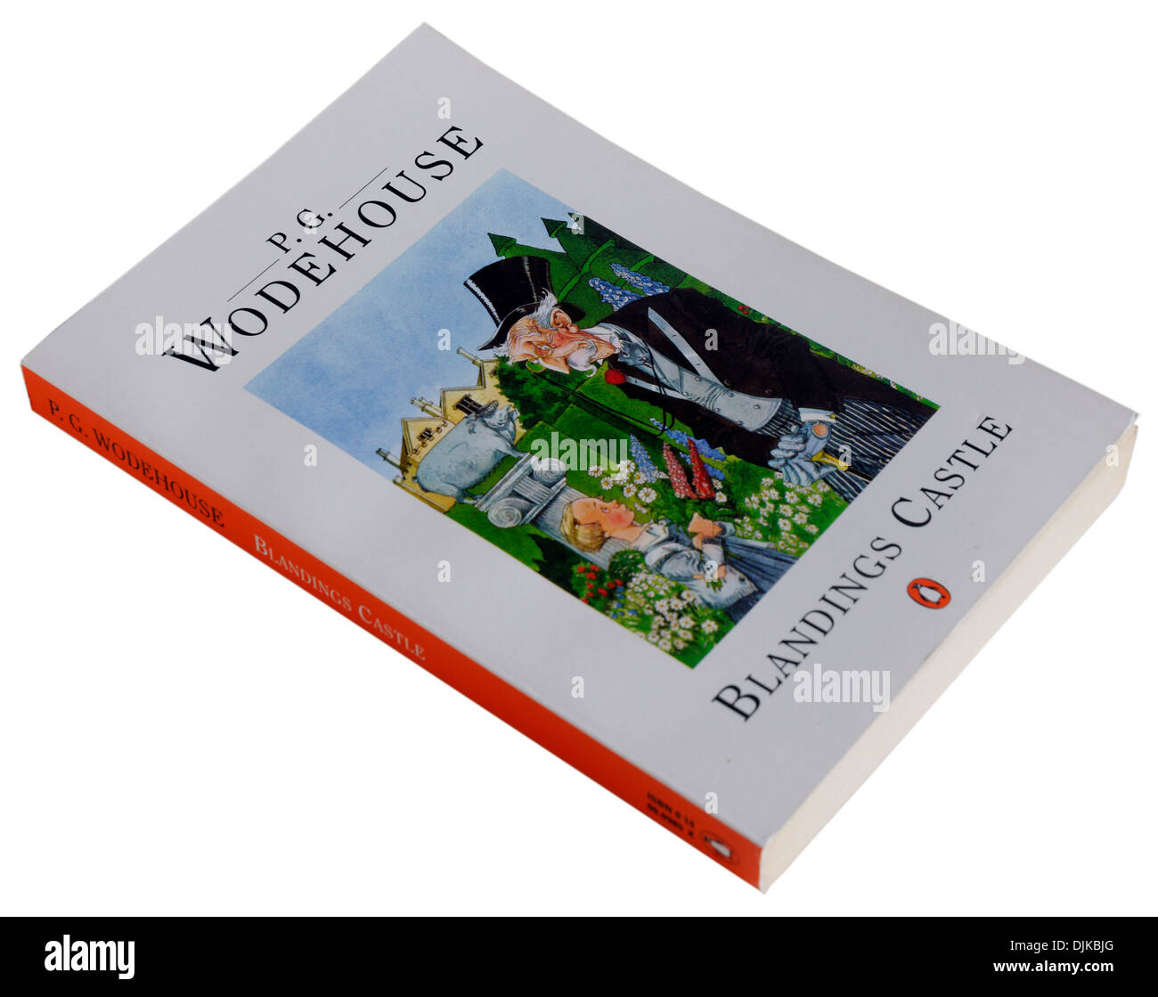Blandings Castle von PG Wodehouse Stockfoto