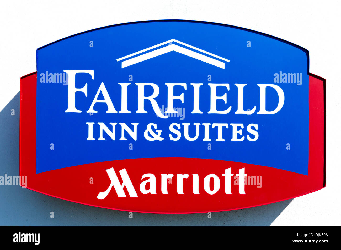 Fairfield Inn and Suites by Marriottl unterzeichnen, Zentral-Florida, USA Stockfoto