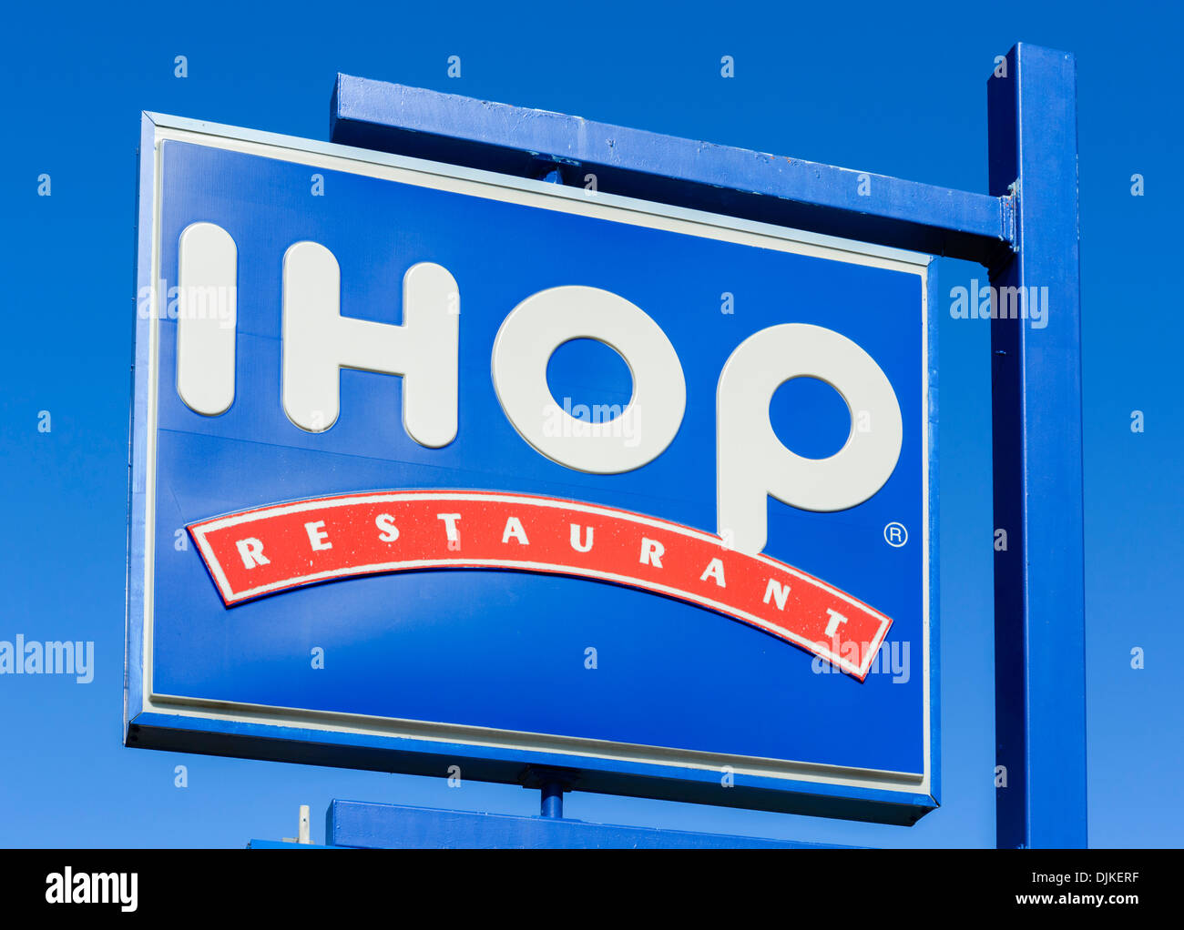IHOP Restaurant Schild, Zentral-Florida, USA Stockfoto