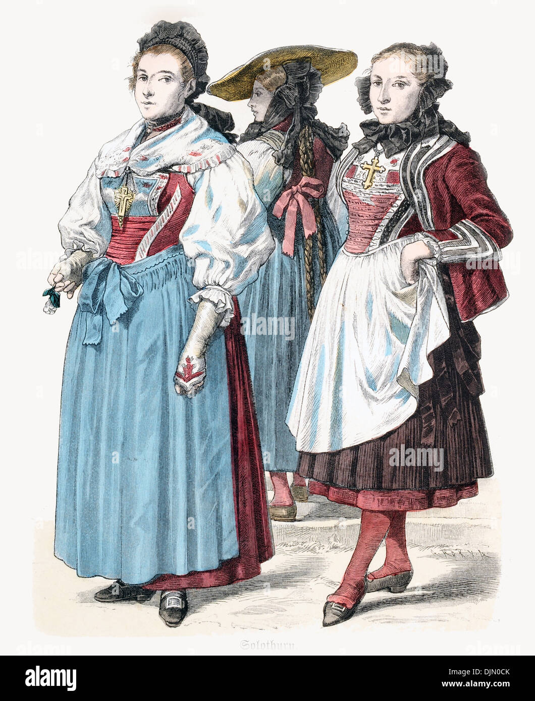 Kostüm Aus Dem Späten 18 Jahrhundert Stockfotos und -bilder Kaufen - Alamy
