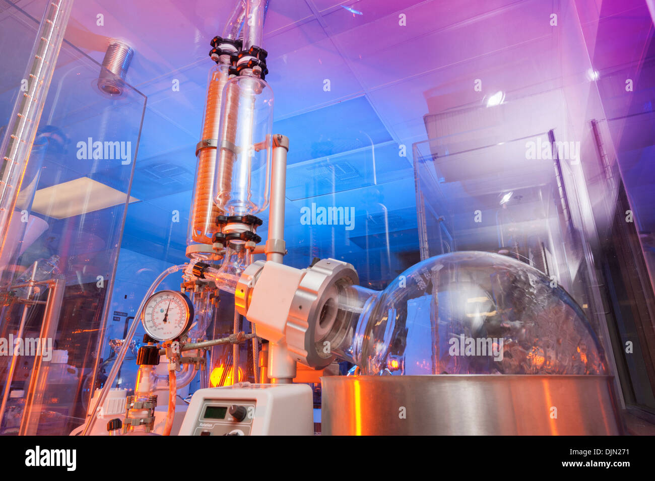 Wissenschaftlichen Biotechnologie-Labor Stockfoto