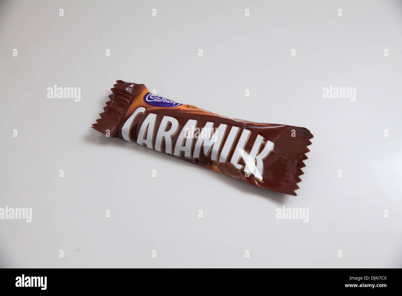 Caramilk Schokolade Schokoriegel Stockfoto