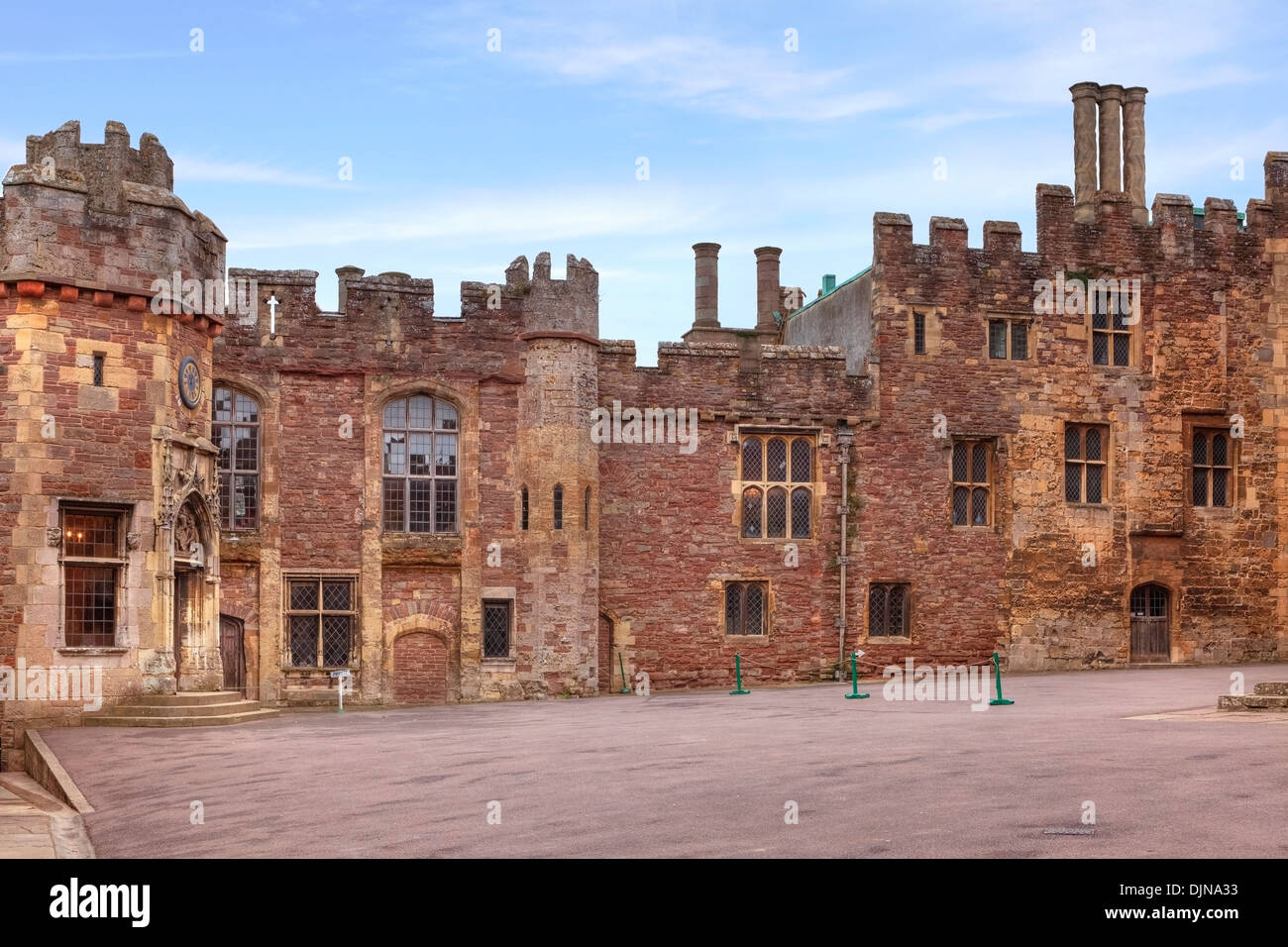 Berkeley Castle, Gloucestershire, England, Vereinigtes Königreich Stockfoto