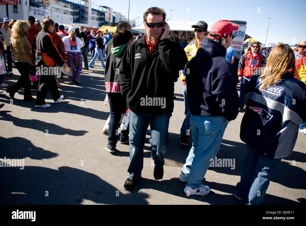 2. März 2008 - Las Vegas, Nevada, USA - ROBBY GORDON JR. bei der 2008 UAW (United Auto Workers) DaimlerChrysler 400, auf dem Las Vegas Motor Speedway statt. (Kredit-Bild: © Mark Murrmann/ZUMA Press) Stockfoto