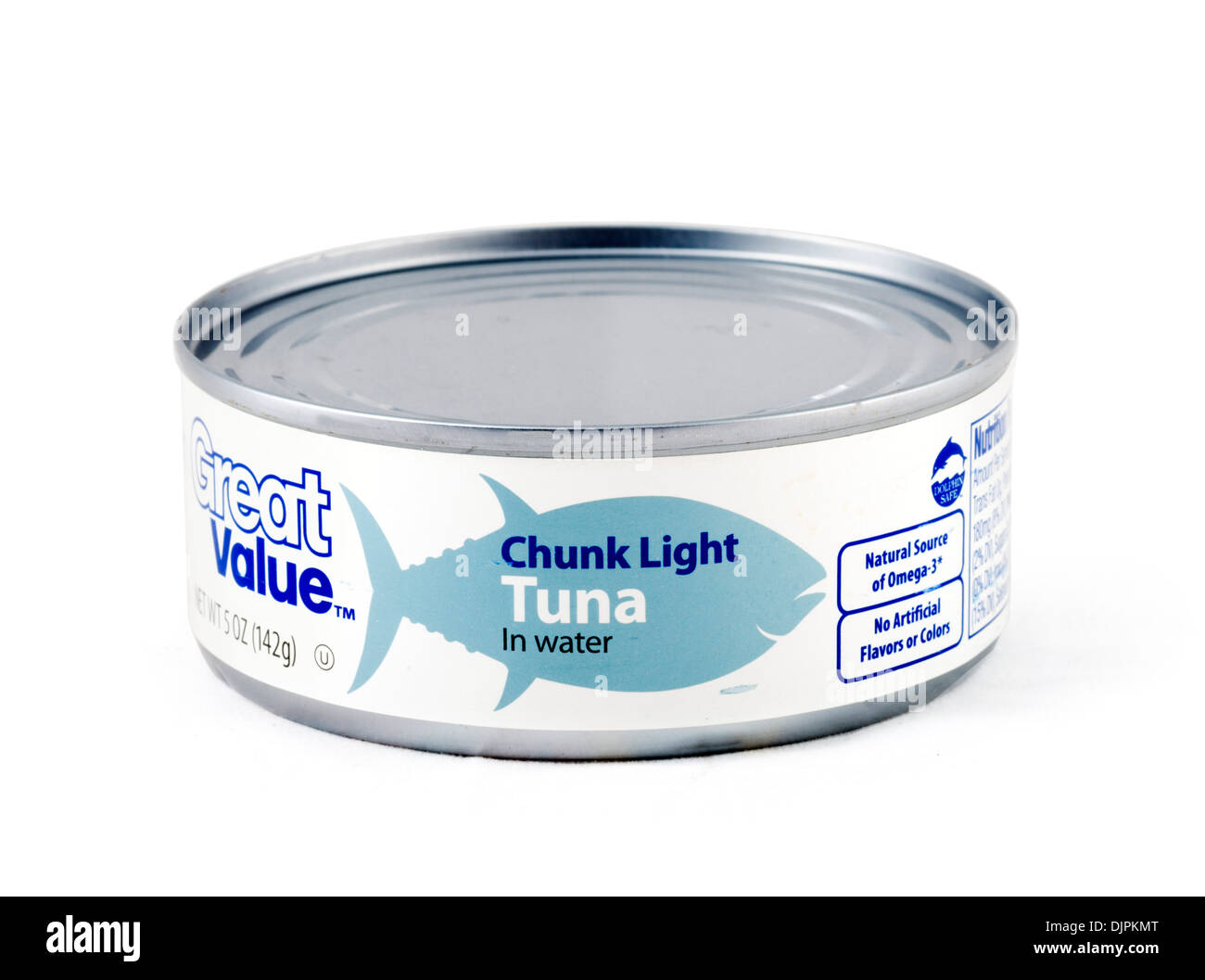 Walmart großen Wert Chunk Light Thunfisch in Wasser, USA Stockfoto
