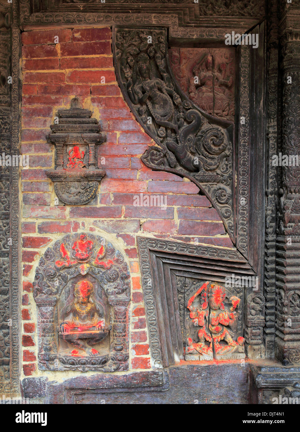 Durbar Square, Patan, Lalitpur, Nepal Stockfoto