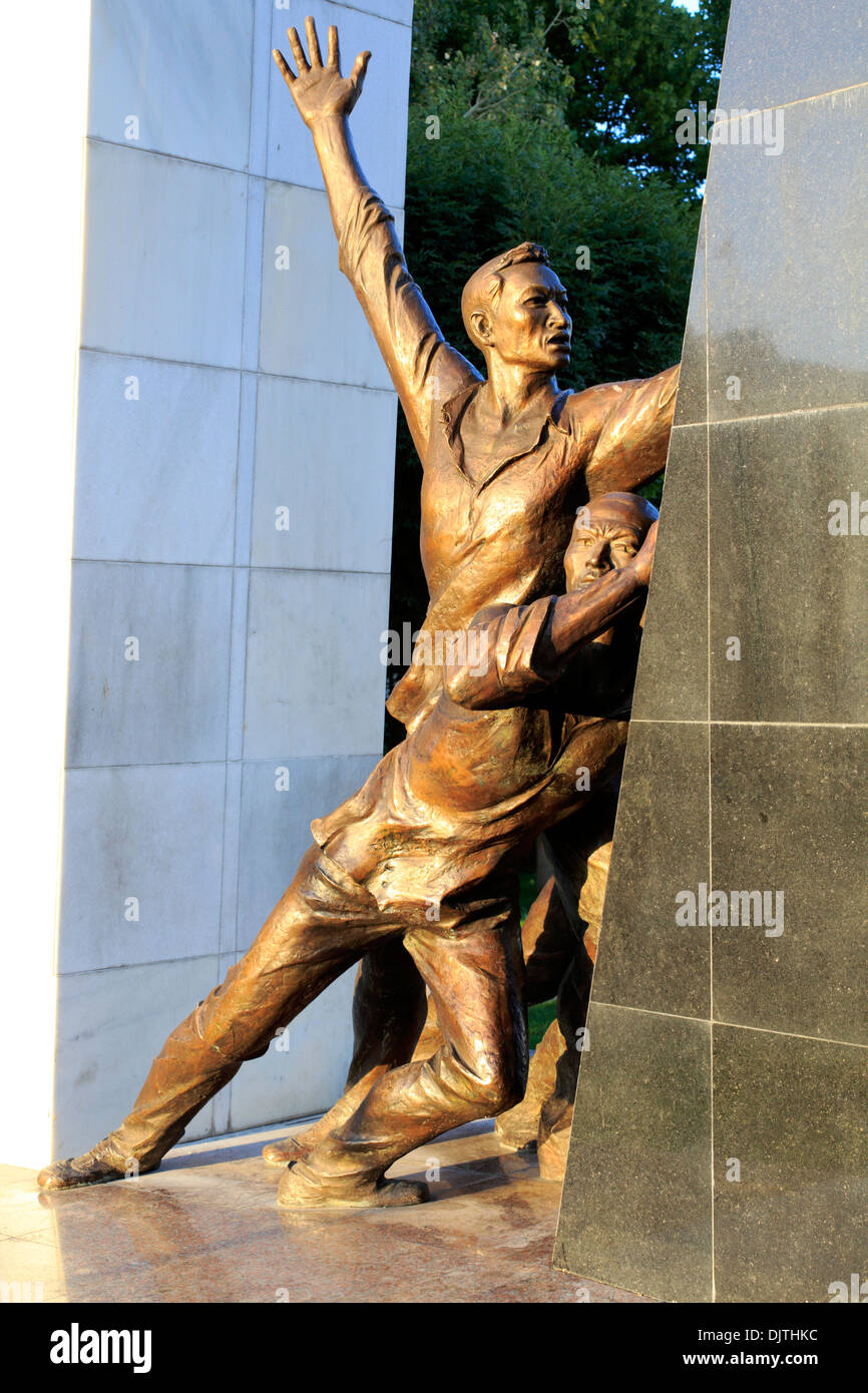 Denkmal für die Opfer der Freiheit, Bischkek, Kirgisistan Stockfoto