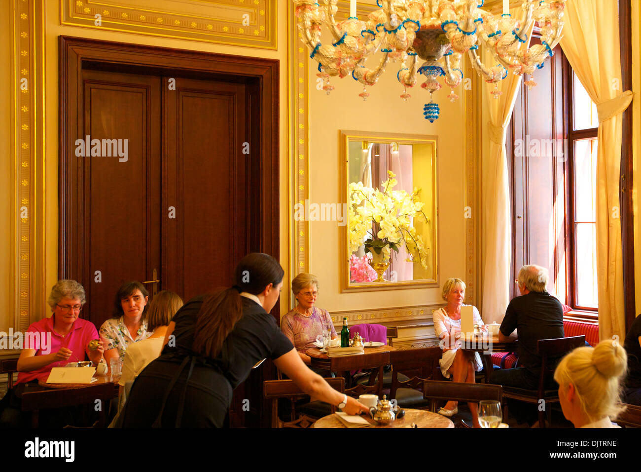 Demel Restaurant und Coffee-Shop, Wien, Österreich, Zentraleuropa Stockfoto