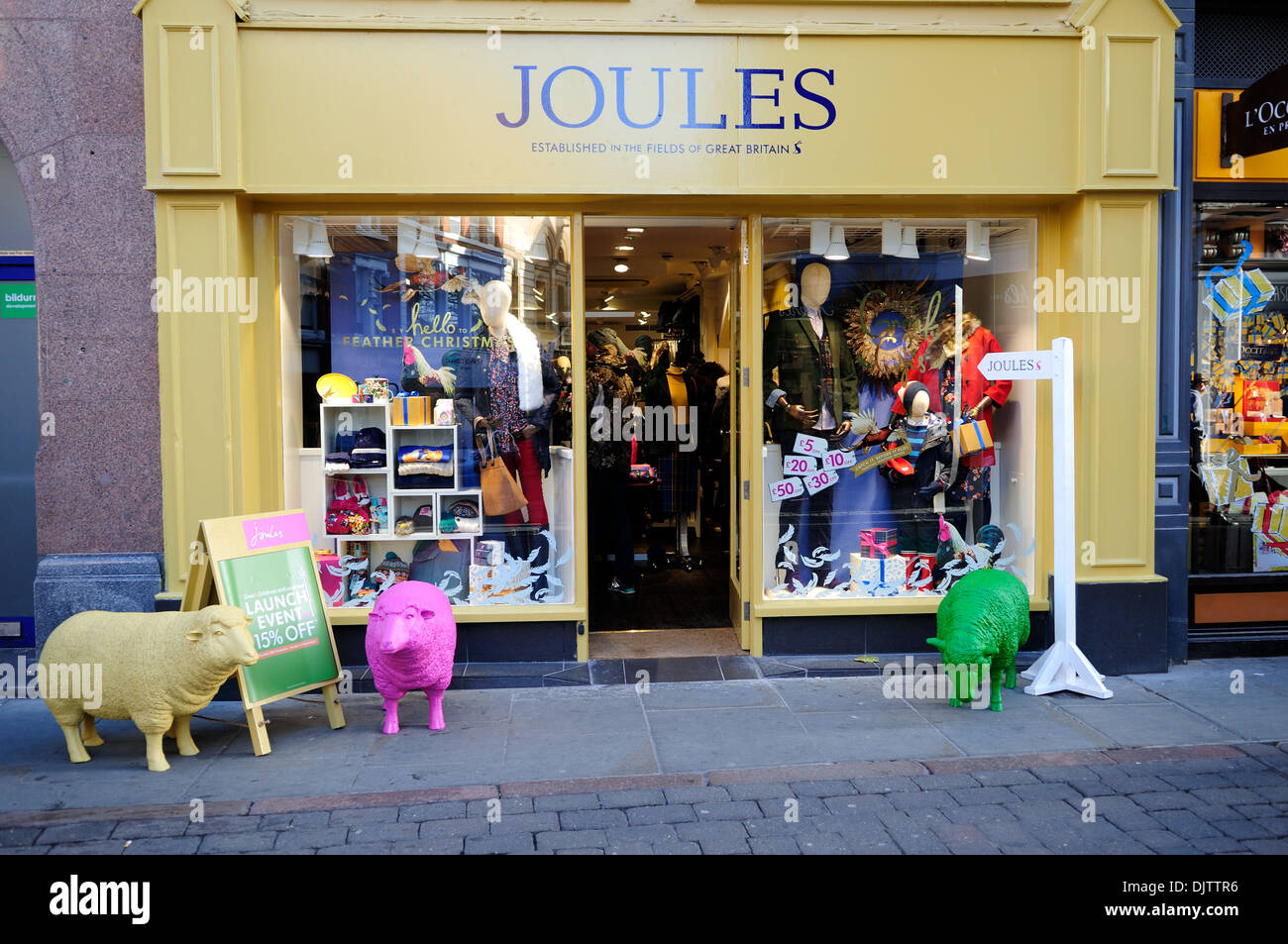 Joule-Store, Nottingham, UK. Stockfoto