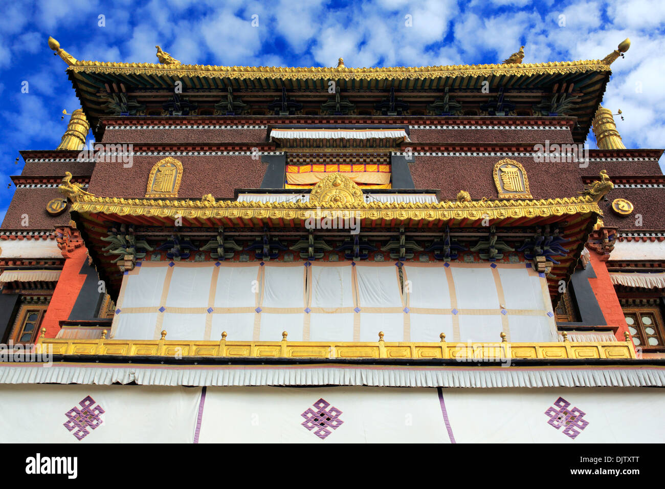 Tashilhunpo Kloster, Shigatse, Tibet, China Stockfoto