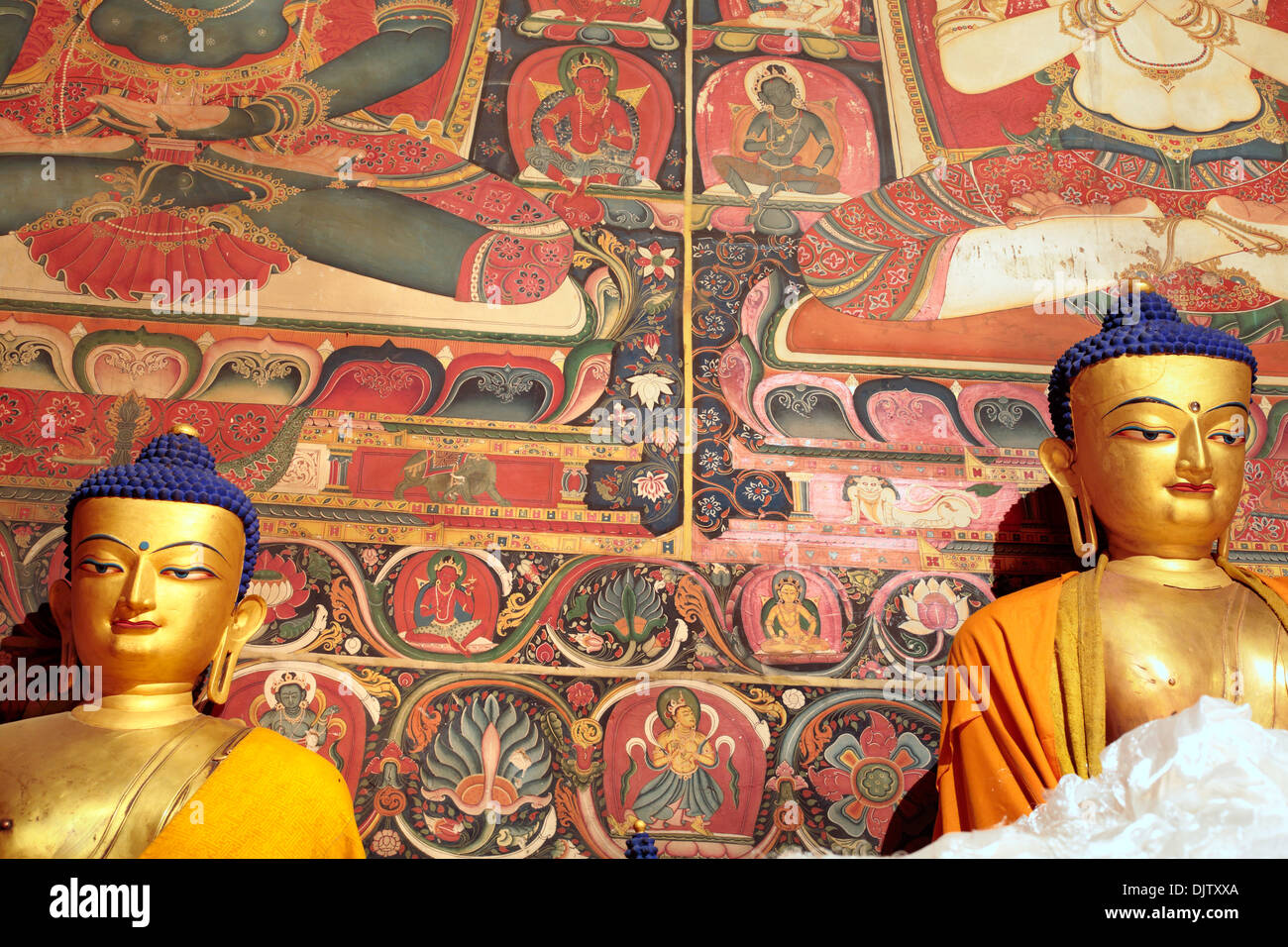 Shalu Kloster, Shigatse, Tibet, China Stockfoto