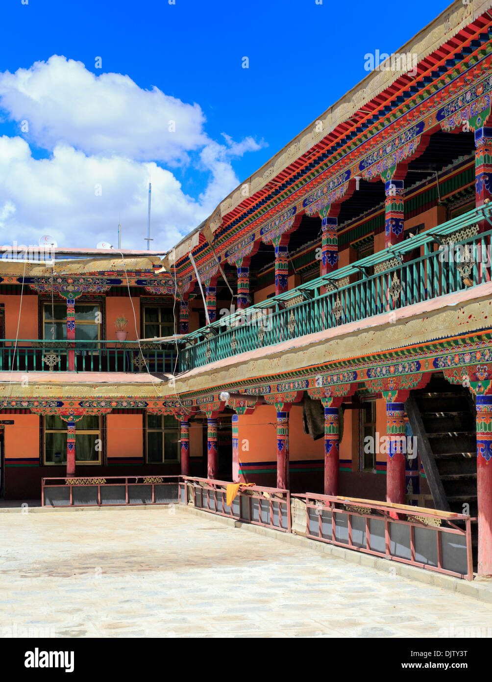 Shalu Kloster, Shigatse, Tibet, China Stockfoto