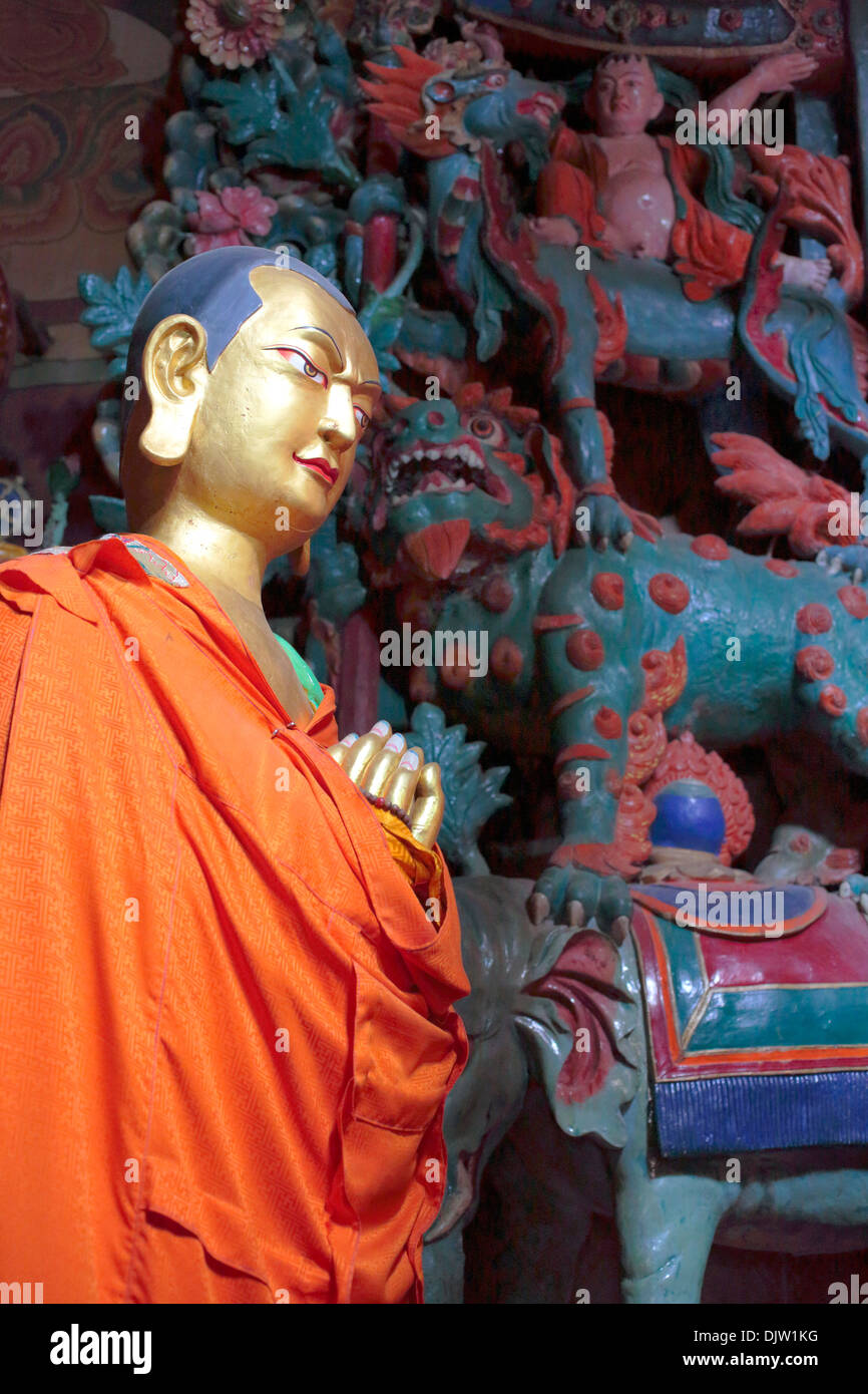 Mindrolling Kloster, Lhoka (Shannan) der Präfektur, Tibet, China Stockfoto