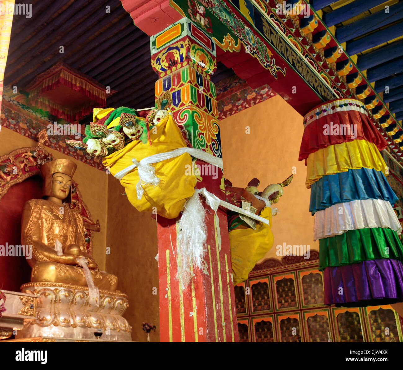 Tsurphu Kloster, Präfektur Lhasa, Tibet, China Stockfoto
