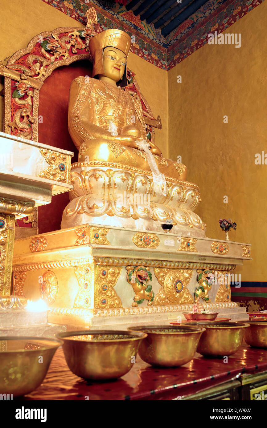 Tsurphu Kloster, Präfektur Lhasa, Tibet, China Stockfoto