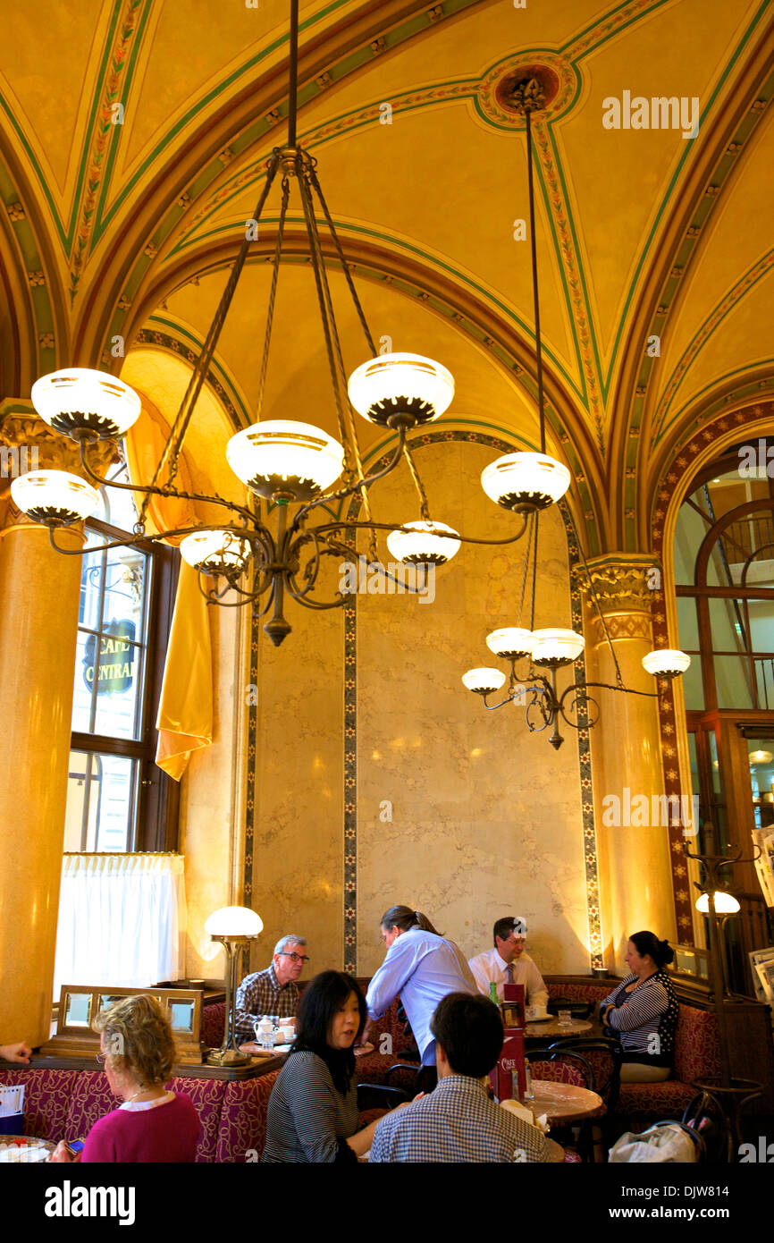 Cafe Central, Restaurant und Coffee-Shop, Wien, Österreich, Mitteleuropa Stockfoto
