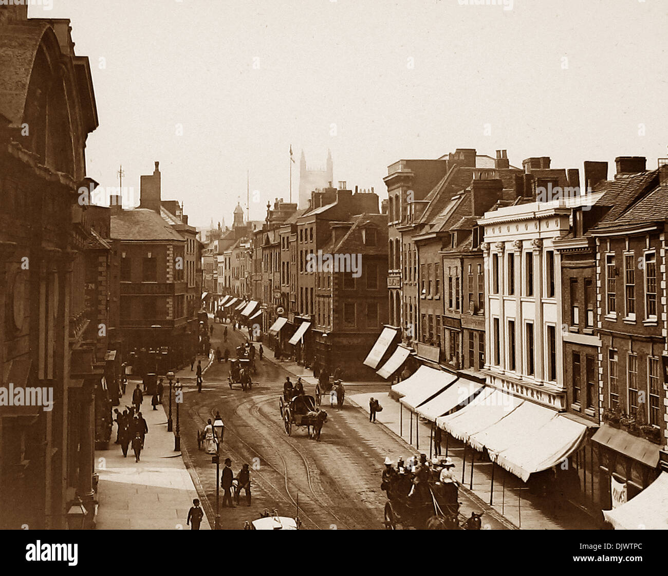 Worcester The Cross viktorianischen Zeit Stockfoto