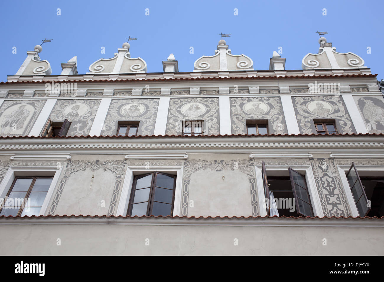 Schöne Altstadt polnische Stadt Lublin. Stockfoto