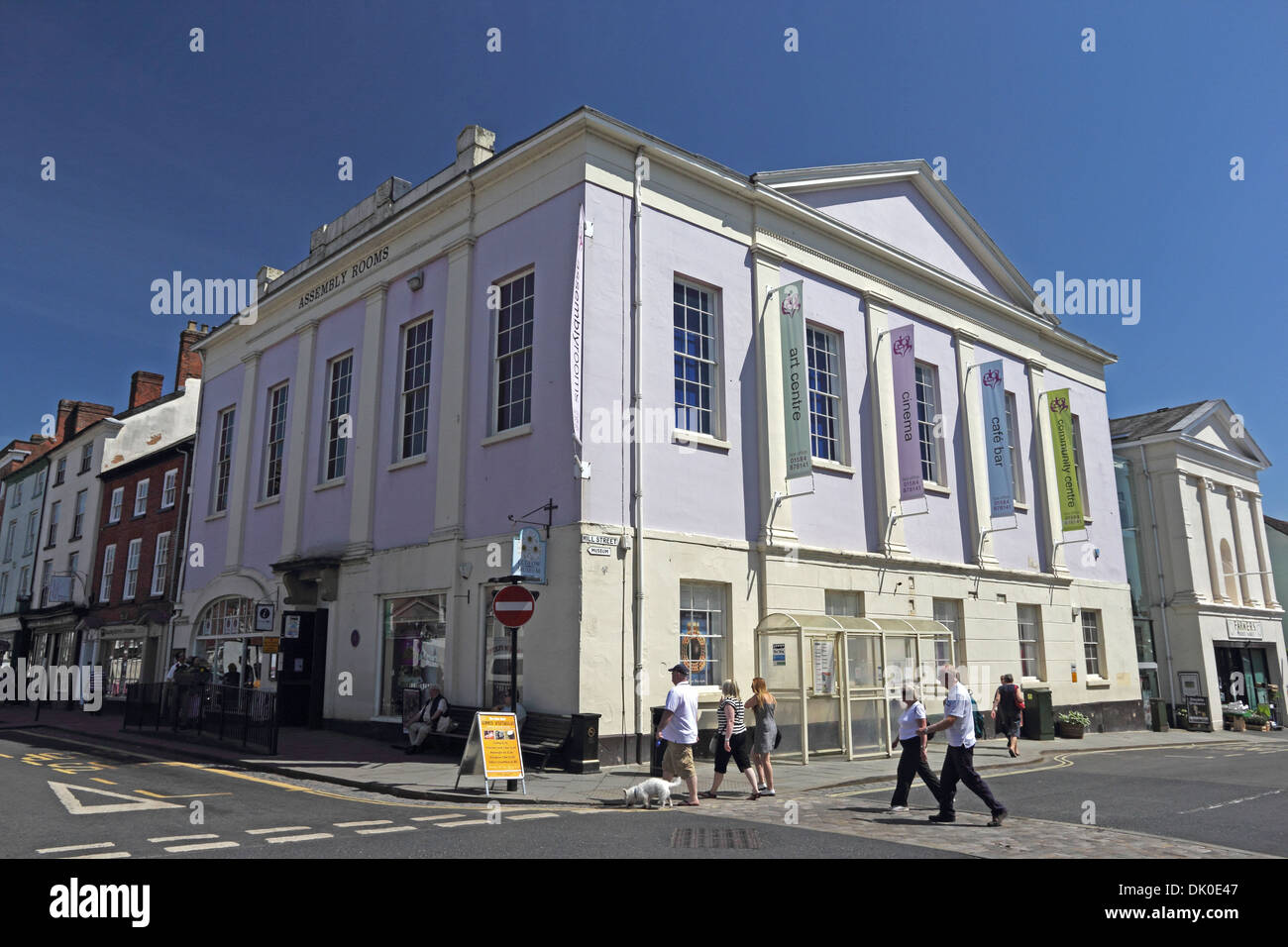 Assembly Rooms, Ludlow Stockfoto