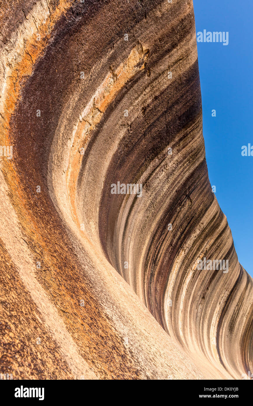 Wave Rock, in der Nähe von Hyden, Western Australia Stockfoto