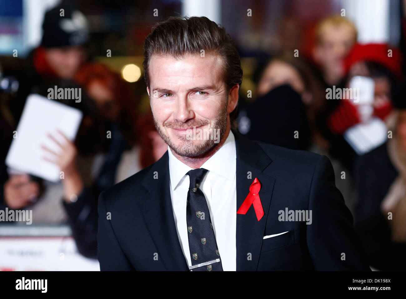 Ehemaliger Spieler Von Manchester United Und England Kapitan David Beckham Kommt Fur Die Weltpremiere Des Dokumentarfilms The Klasse O Stockfotografie Alamy