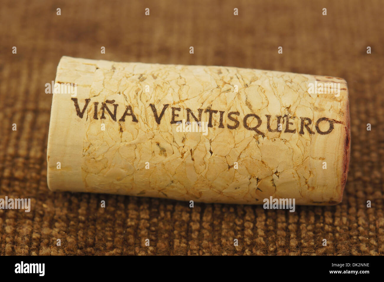 Ventisquero chilenische Winzer Wein Korken Stockfoto