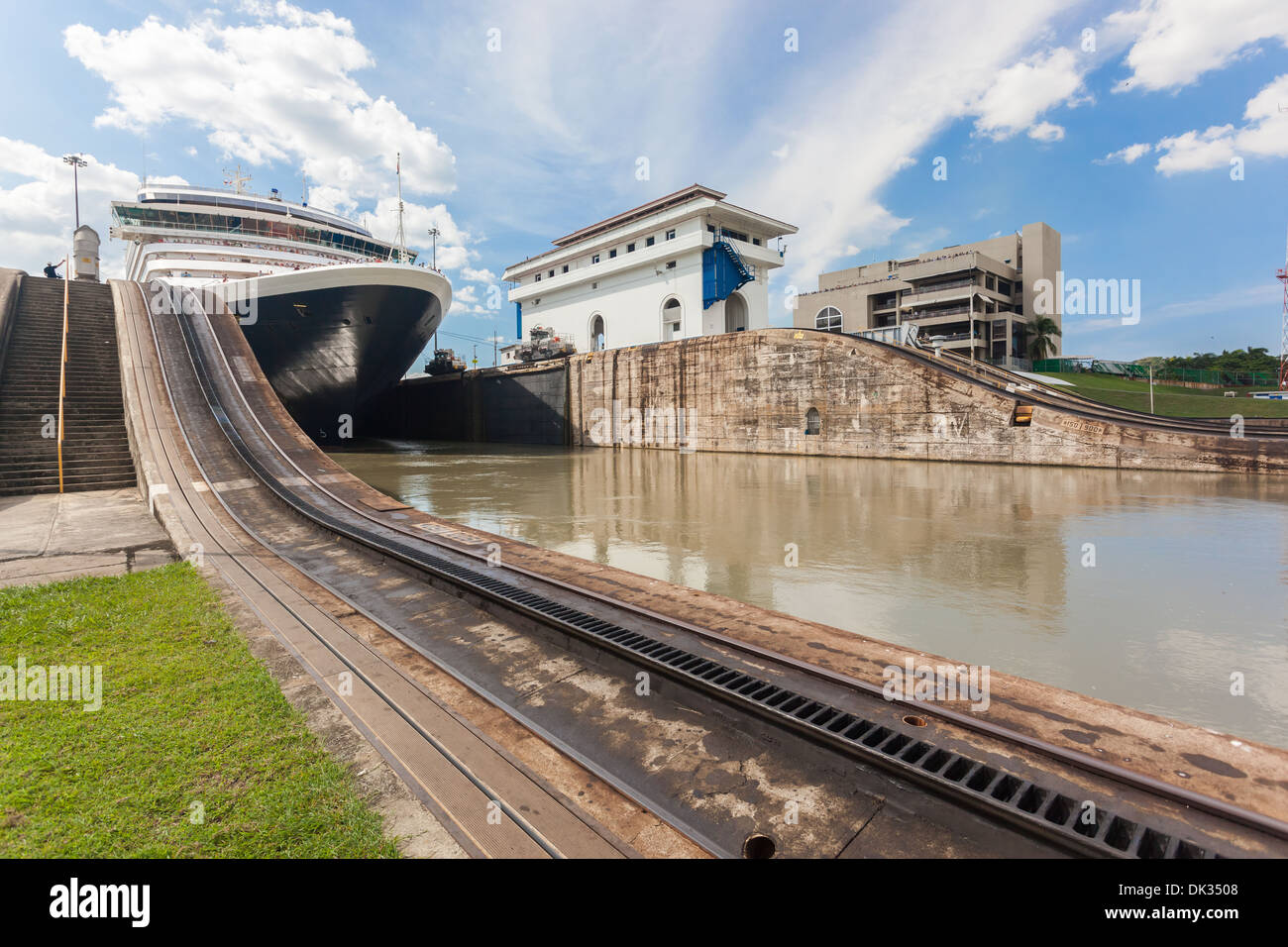 Panama-Kanal Stockfoto