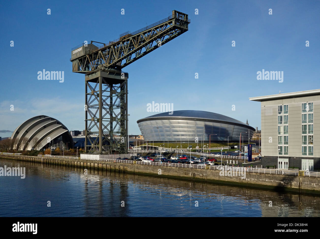 SSE The Hydro Veranstaltungsort im Rahmen des Scottish Exhibition and Conference Centre in Finnieston Glasgow Schottland neu abgeschlossen Stockfoto