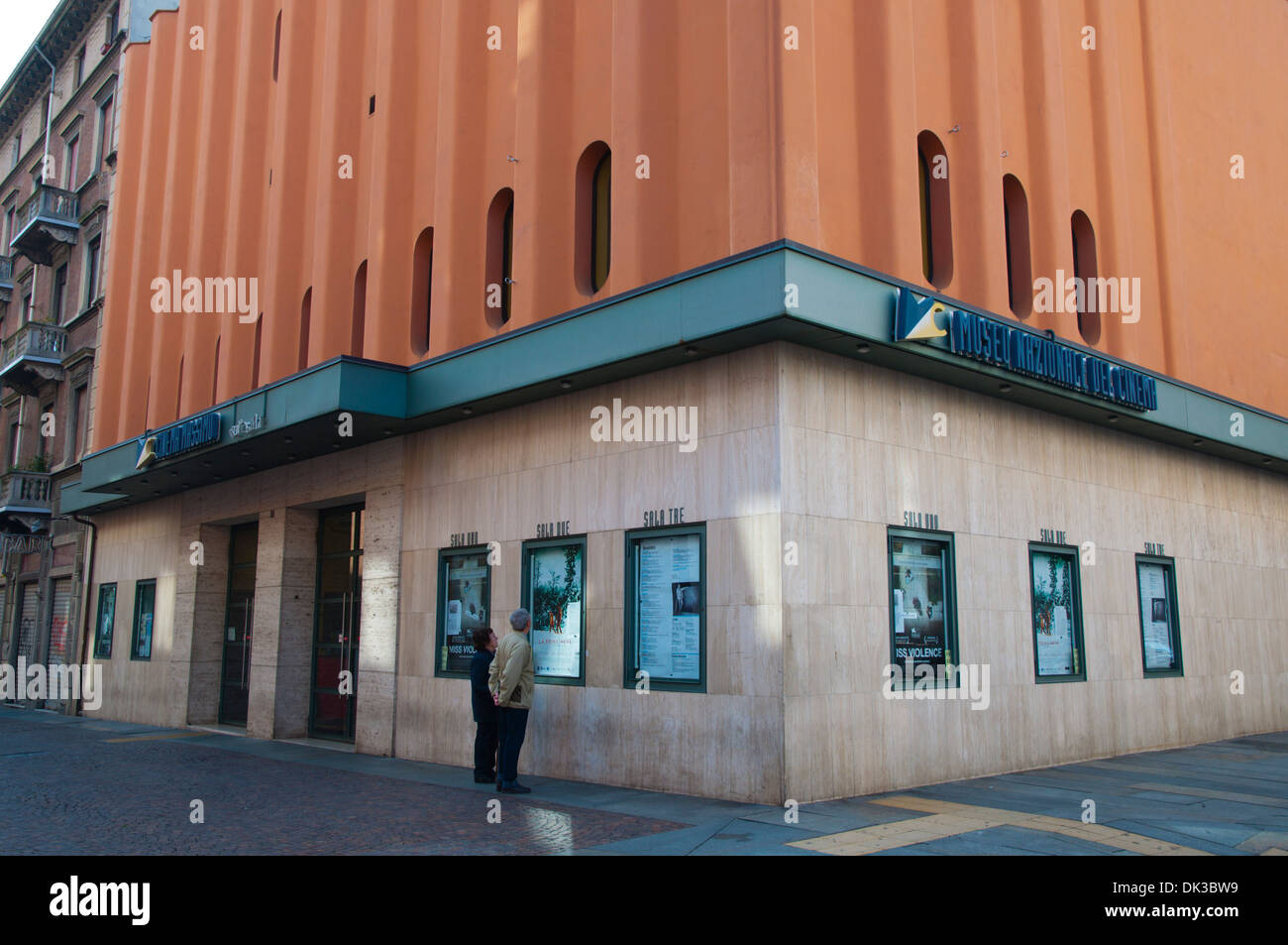 Cinema Massimo, Stadt Turin Piemont Region Nord-Italien-Europa Stockfoto