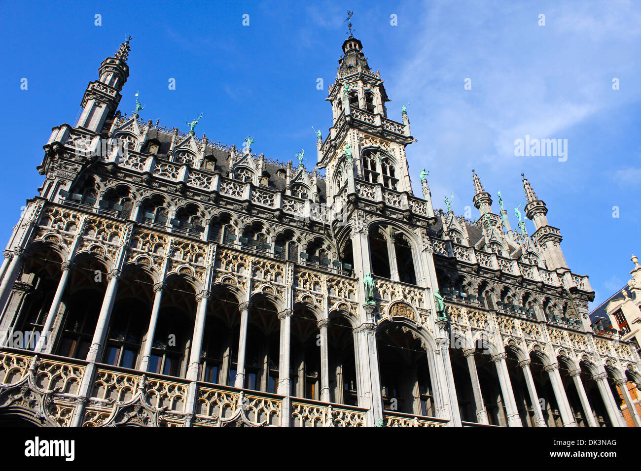 Kings-Haus und Museum der Stadt Brüssel Stockfoto