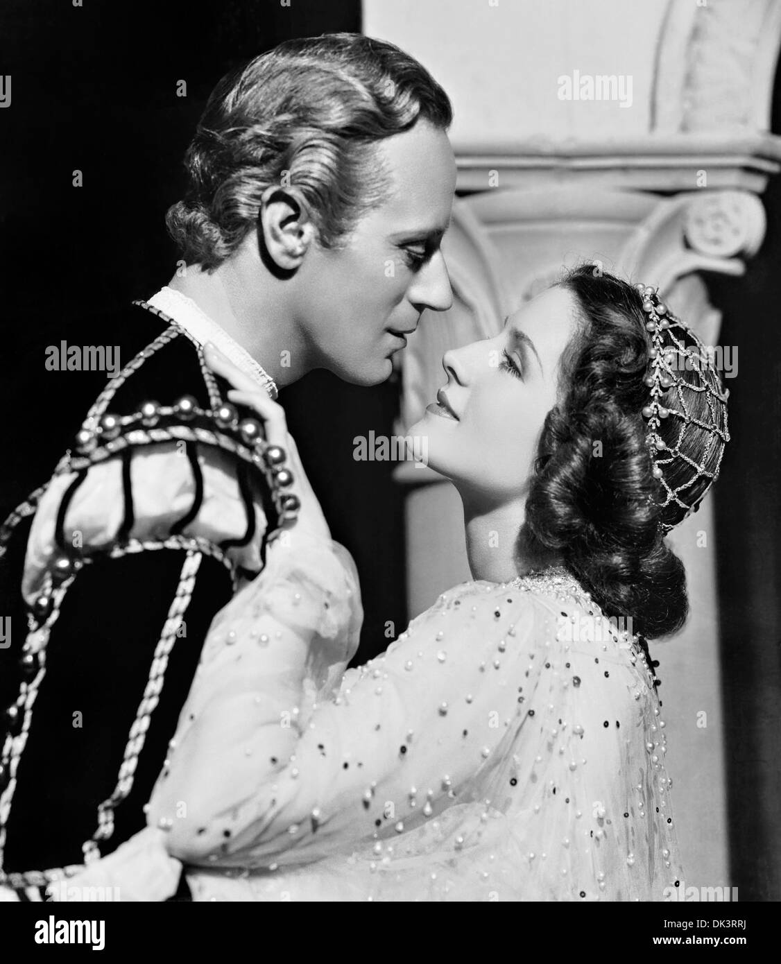 ROMEO und JULIET 1936 MGM Film mit Leslie Howard und Norma Shearer Stockfoto