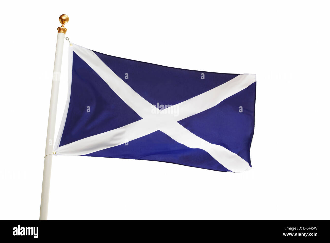 Flagge Schottland Fliegen Stockfoto