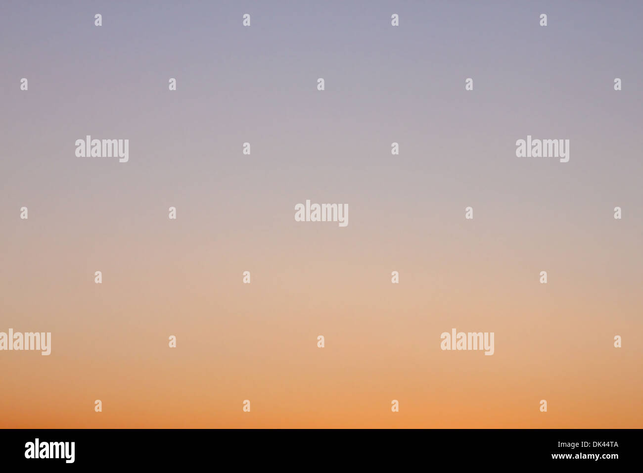 klarer Himmel bei Sonnenaufgang Stockfoto